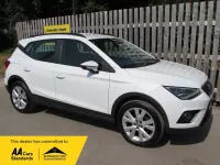 Used Seat Arona SE Technology 95 HP (69 kW) 2018 White SUV