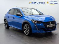 Second-hand Peugeot e-208 Premium 100 kW (136 CP) 2021 Albastru Hatchback