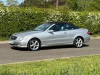 Used Mercedes CLK320 Avantgarde 218 HP (160 kW) 2004 Silver Cabriolet