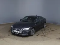 Used Audi A5 S-Line 190 HP (139 kW) 2017 Blue Coupe