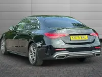 Used Mercedes C200 AMG line 221 HP (162 kW) 2025 Black Sedan