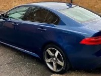Used Jaguar XE R-Sport 179 HP (131 kW) 2015 Blue Sedan