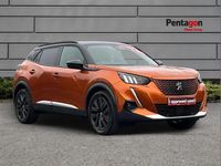 Used Peugeot e-2008 GTi 100 kW (136 HP) 2020 Orange SUV