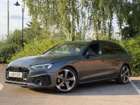 Used Audi A4 Black Edition 190 HP (139 kW) 2019 Grey Estate