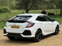 Used Honda Civic Sport 126 HP (92 kW) 2020 White Hatchback
