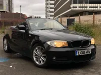 Used BMW 118 Cabriolet M Sport 2011 Black Cabriolet