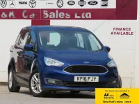Used Ford Grand C-Max Zetec 120 HP (88 kW) 2016 Blue MPV