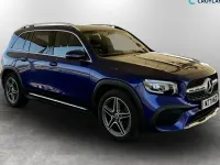 Used Mercedes GLB200 AMG line 163 HP (119 kW) 2021 Blue SUV
