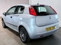 Used Fiat Grande Punto 65 HP (47 kW) 2008 Grey Hatchback