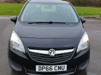 Used Vauxhall Meriva Club 2016 Black MPV