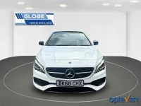 Used Mercedes CLA220 AMG line 2018 White Coupe