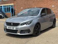 Used Peugeot 308 GT-line 130 HP (95 kW) 2018 Grey Hatchback