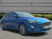 Used Ford Focus Titanium X 123 HP (90 kW) 2020 Blue Hatchback