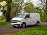 Used VW T6.1 Startline 108 HP (79 kW) 2021 White Van