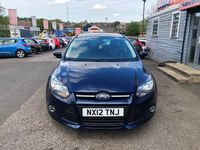 Used Ford Focus Zetec 2012 Blue Hatchback