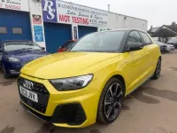 Used Audi A1 Black Edition 150 HP (110 kW) 2021 Yellow SUV