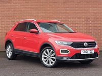 Used VW T-Roc SEL 150 HP (110 kW) 2021 Red SUV