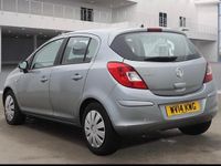 Used Vauxhall Corsa Design Edition 85 HP (62 kW) 2014 Silver Hatchback