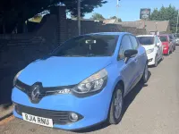 Used Renault Clio Dynamique 90 HP (66 kW) 2014 Blue Hatchback