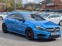 Used Mercedes A45 AMG 2015 Blue Hatchback