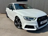 Used Audi S3 Sportback Black Edition 2019 White Hatchback