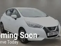 Used Nissan Micra Acenta 2019 White Hatchback
