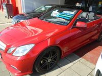 Begagnad Mercedes E350 2010 Röd Cab