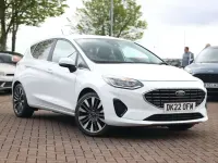 Used Ford Fiesta Titanium 155 HP (114 kW) 2022 White Hatchback