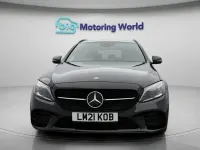 Begagnad Mercedes C200 AMG line 2021 Svart Kombi