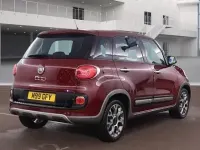 Used Fiat 500L Trekking 85 HP (62 kW) 2014 Red MPV