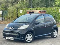 Used Peugeot 107 Envy 68 HP (50 kW) 2011 Black Hatchback
