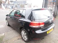 Used VW Golf VII Match 122 HP (89 kW) 2012 Black Hatchback