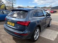 Used Audi Q5 S-line plus 190 HP (139 kW) 2017 Blue SUV