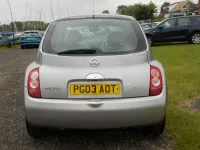 Used Nissan Micra SE 80 HP (58 kW) 2003 Silver Hatchback