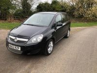 Used Vauxhall Zafira 115 HP (84 kW) 2012 Black MPV