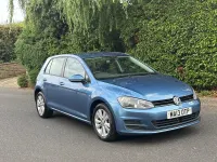 Used VW Golf VII SE 2013 Blue Hatchback