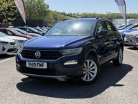 Begagnad VW T-Roc SE 115 HK (84 kW) 2019 Blå SUV