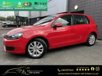 Used VW Golf VII Match 105 HP (77 kW) 2012 Red Hatchback