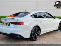 Used Audi A5 Sportback Black Edition 2022 White Hatchback