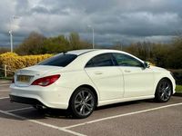 Used Mercedes CLA200 136 HP (100 kW) 2014 White Coupe