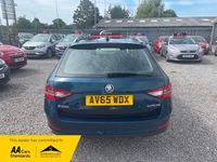 Used Skoda Superb SE 150 HP (110 kW) 2015 Blue Estate