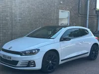 Used VW Scirocco Black Edition 150 HP (110 kW) 2016 White Coupe