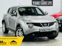 Used Nissan Juke Acenta 117 HP (86 kW) 2013 Silver SUV