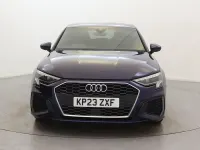 Used Audi A3 S-Line 150 HP (110 kW) 2023 Blue Sedan