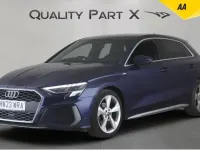 Used Audi A3 Sportback S-Line 110 HP (80 kW) 2023 Blue Hatchback