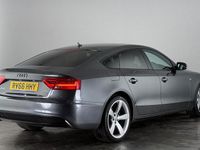 Used Audi A5 Sportback Black Edition 190 HP (139 kW) 2015 Grey Hatchback
