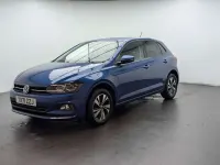 Used VW Polo Match 95 HP (69 kW) 2021 Blue Hatchback