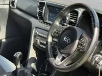 Used Kia Sportage 136 HP (100 kW) 2017 Blue SUV