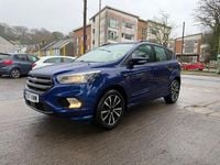 Used Ford Kuga ST-Line 150 HP (110 kW) 2017 Blue SUV