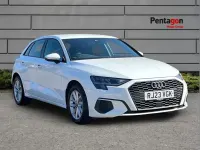 Begagnad Audi A3 108 HK (79 kW) 2023 Vit Sedan